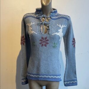 Autumn Cashmere reindeer sweater